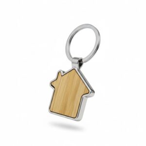 Llavero Bambú Home