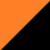 Naranja/Negro